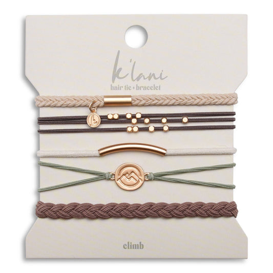 K'lani hair tie bracelet - Climb