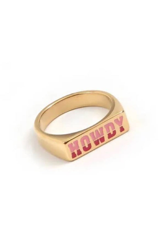 Natural Elements Howdy Gold Ring