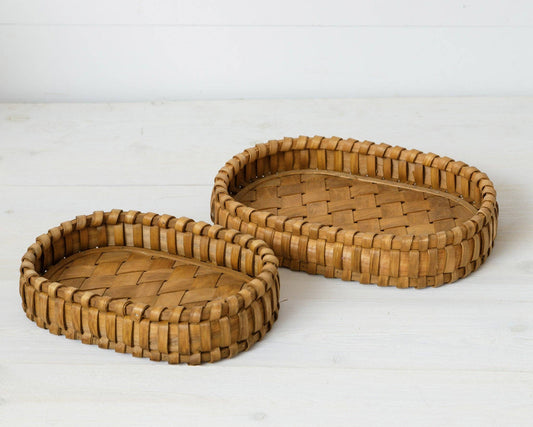 Woven Chipwood Trays