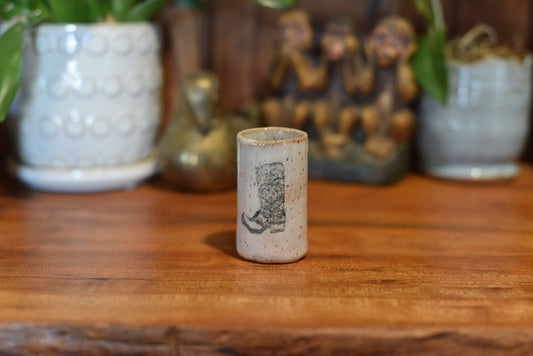 Tiny Tumblers - Cowboy Boot: Vessel Only - TAN